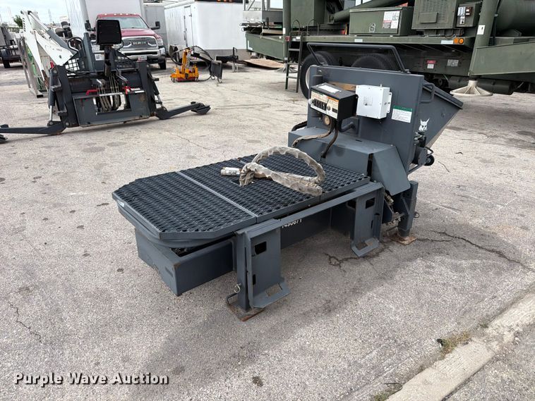 image for item FB8231 2014 Bobcat Concrete pump skid steer concrete pump