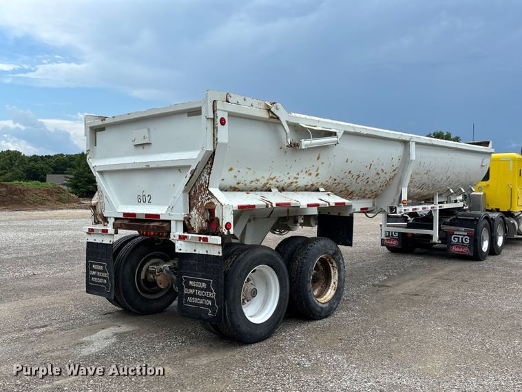 image for item FC1641 1998 Travis end dump trailer