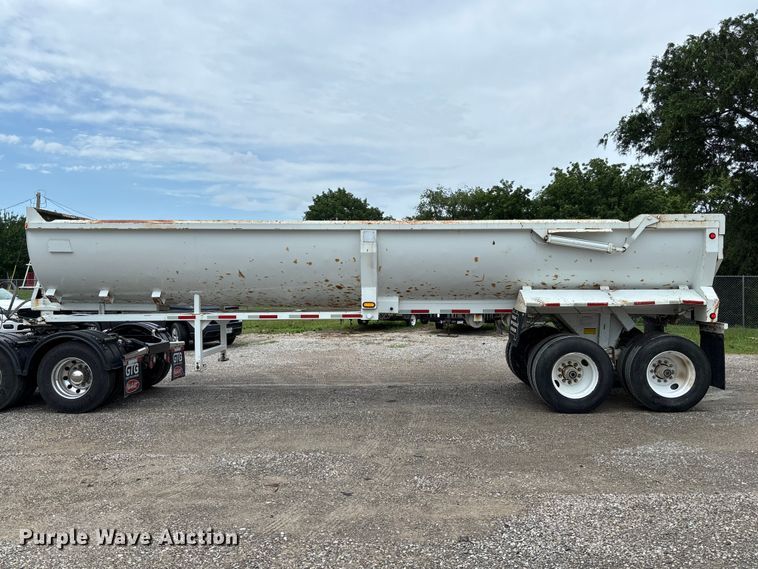 image for item FC1641 1998 Travis end dump trailer