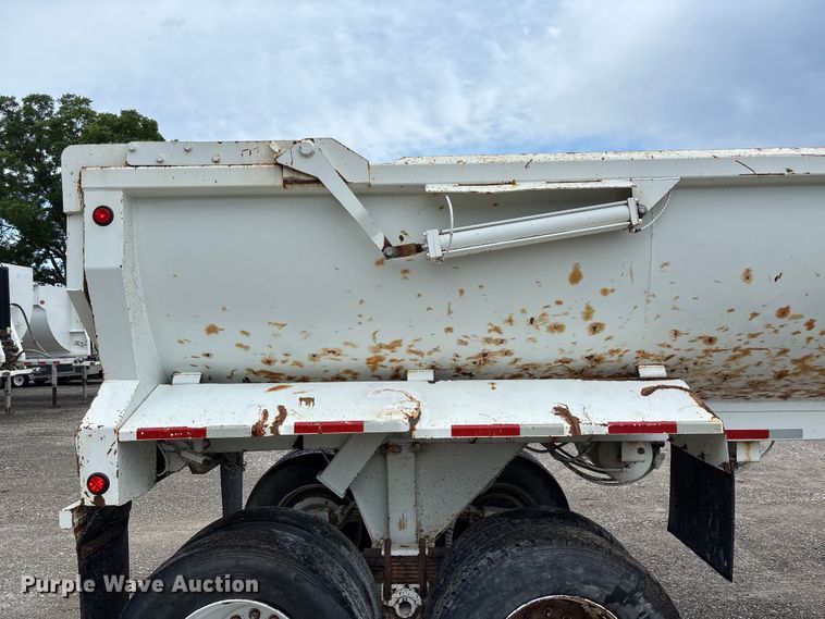 image for item FC1641 1998 Travis end dump trailer