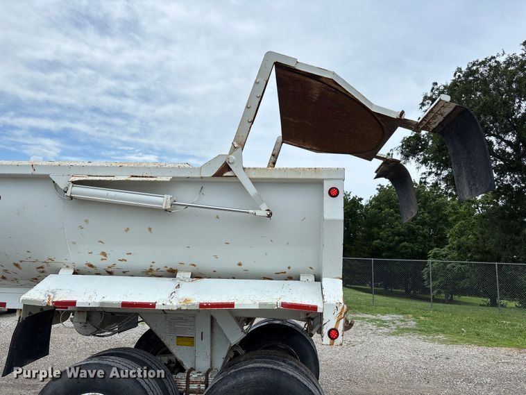 image for item FC1641 1998 Travis end dump trailer