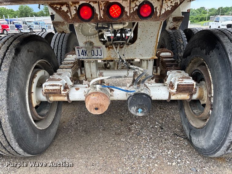 image for item FC1641 1998 Travis end dump trailer