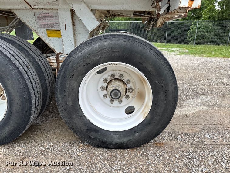 image for item FC1641 1998 Travis end dump trailer