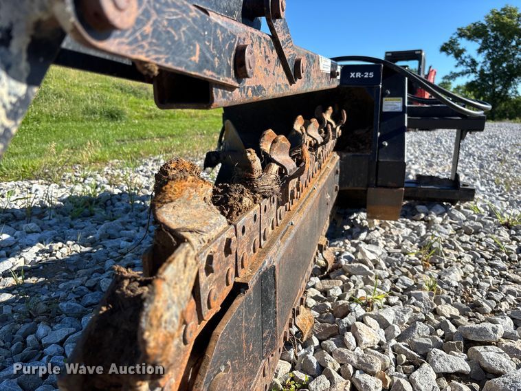 image for item FC1656 Lowe XR25 skid steer trencher