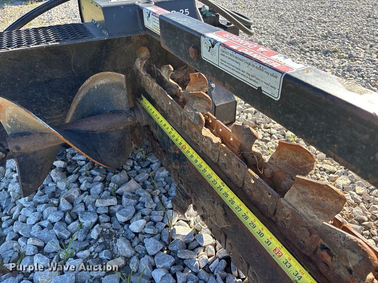 image for item FC1656 Lowe XR25 skid steer trencher