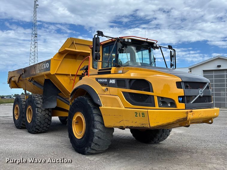 image for item FC1686 2019 Volvo A40G articulated haul truck