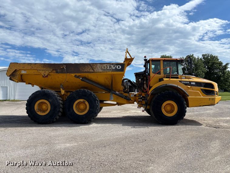 image for item FC1686 2019 Volvo A40G articulated haul truck
