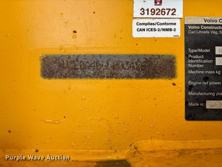 image for item FC1686 2019 Volvo A40G articulated haul truck