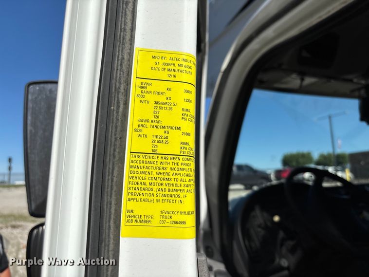 image for item FC1690 2017 Freightliner Business Class M2 bucket truck