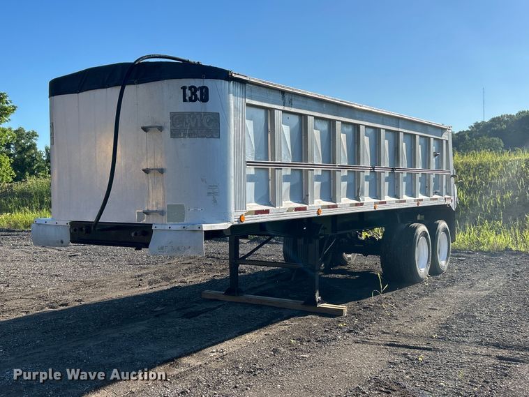 1993 CMC T-102 End Dump Trailer #