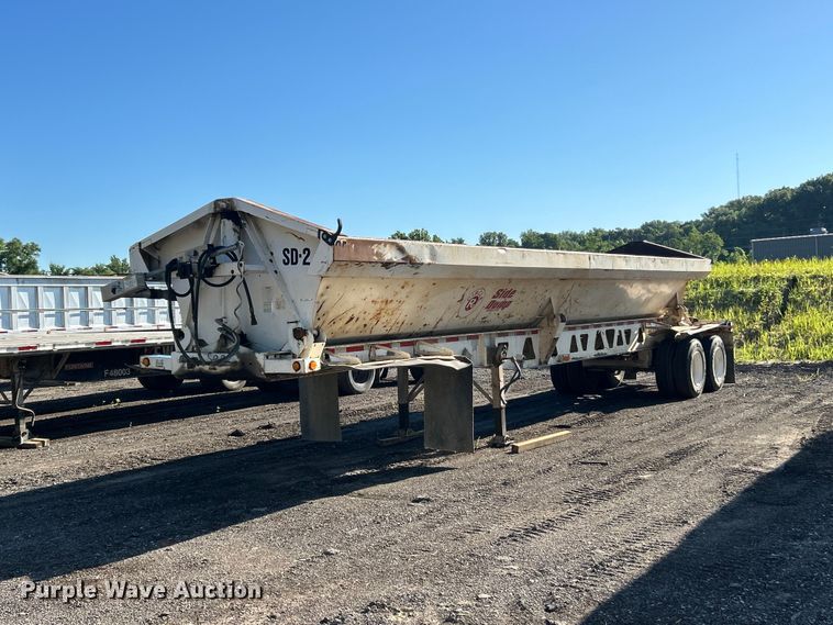 2003 Thurston SS402 Tilt Dump Trailer #