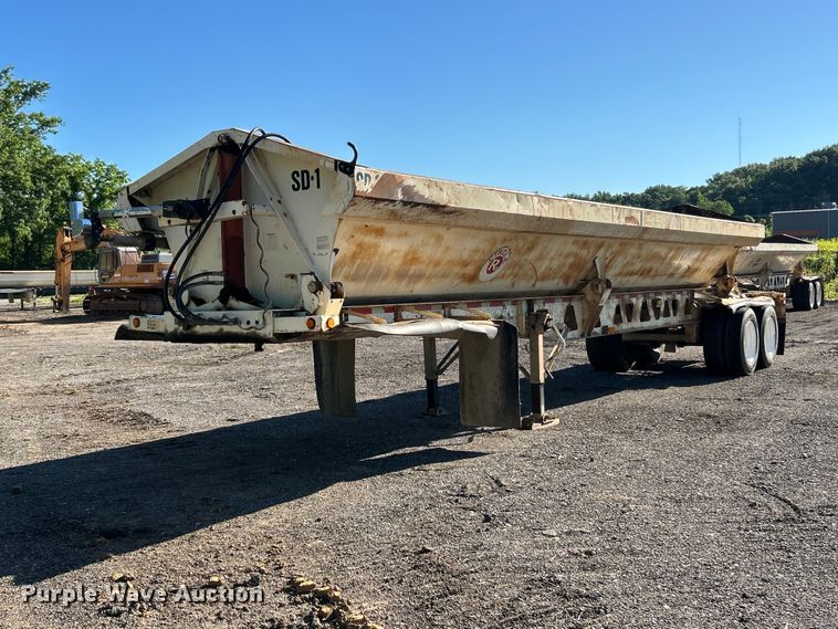 2003 Thurston SS402 Tilt Dump Trailer #