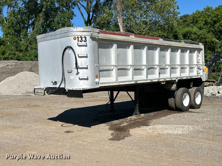 2001 Trail King TI-BROOK AFRM26 End Dump Trailer #