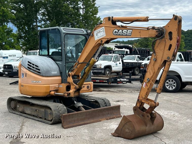 image for item FC2787 2014 Case CX55B MTS mini excavator