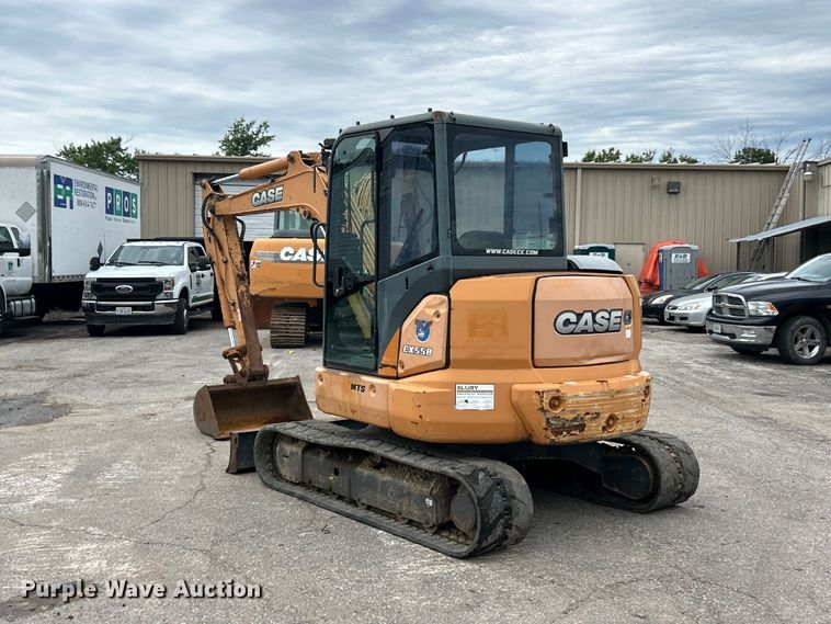 image for item FC2787 2014 Case CX55B MTS mini excavator