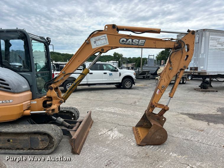image for item FC2787 2014 Case CX55B MTS mini excavator