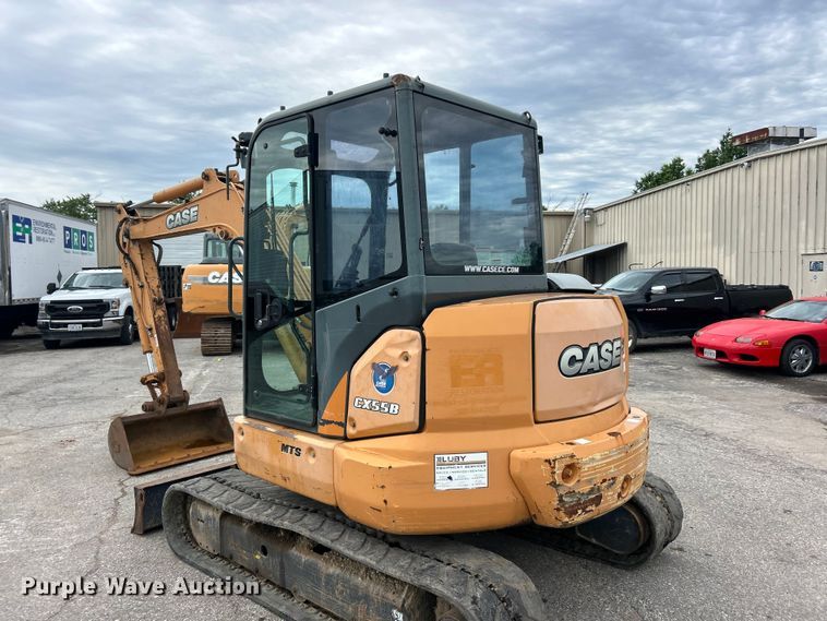image for item FC2787 2014 Case CX55B MTS mini excavator