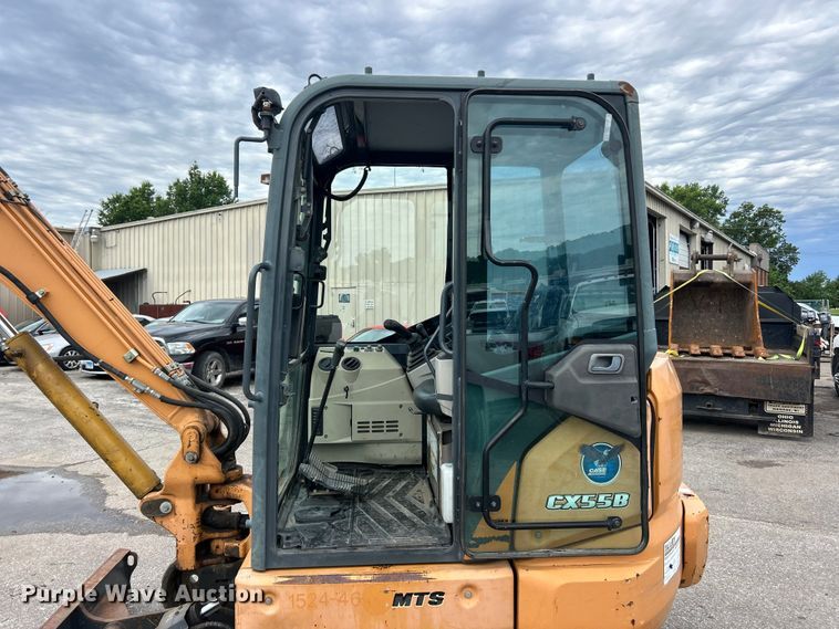image for item FC2787 2014 Case CX55B MTS mini excavator