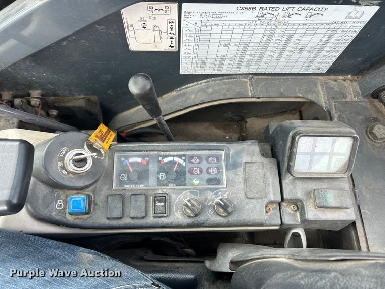 image for item FC2787 2014 Case CX55B MTS mini excavator