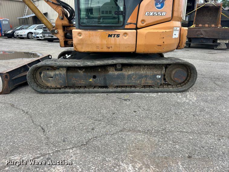 image for item FC2787 2014 Case CX55B MTS mini excavator
