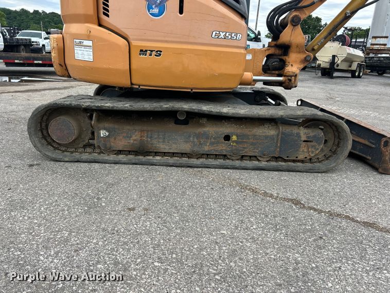 image for item FC2787 2014 Case CX55B MTS mini excavator