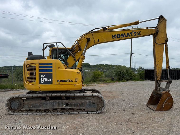 image for item FC3098 2018 Komatsu PC138USLC excavator