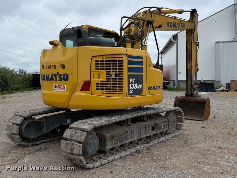 image for item FC3098 2018 Komatsu PC138USLC excavator