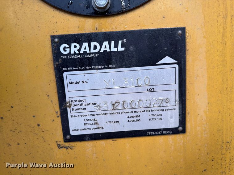 image for item FC3136 Gradall XL3100 wheeled excavator