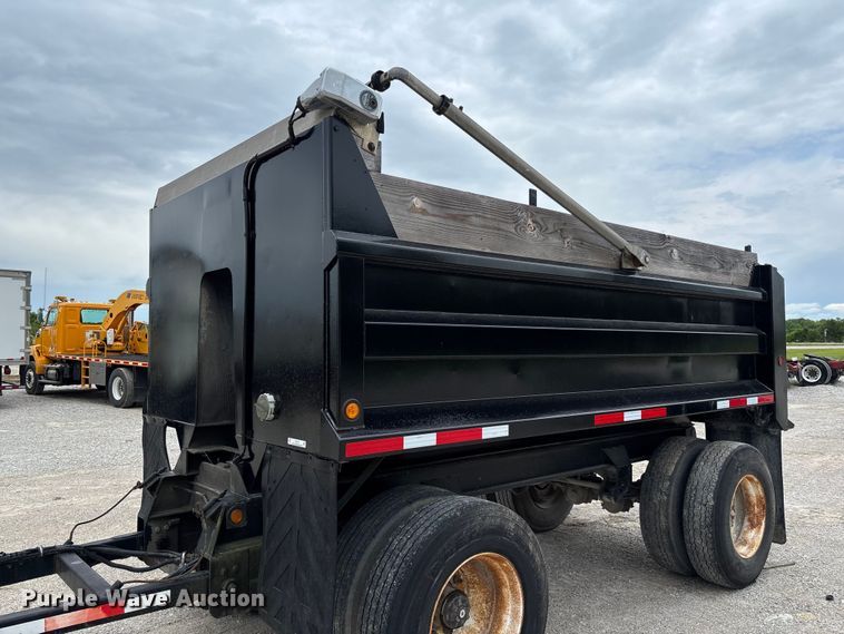 image for item FC5710 1996 Wheeler end dump pup trailer