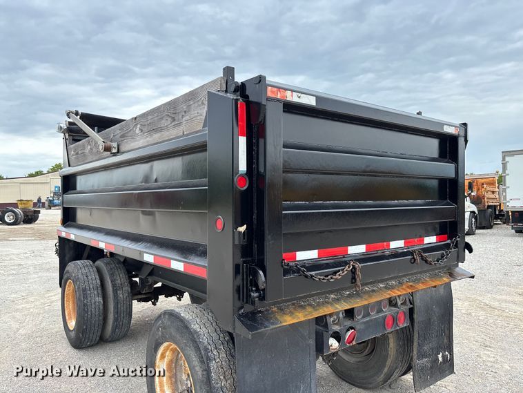 image for item FC5710 1996 Wheeler end dump pup trailer