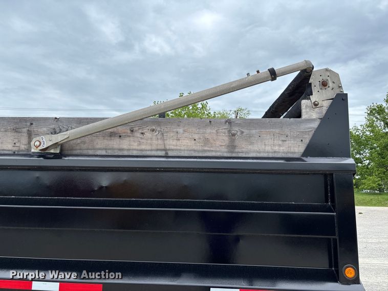 image for item FC5710 1996 Wheeler end dump pup trailer