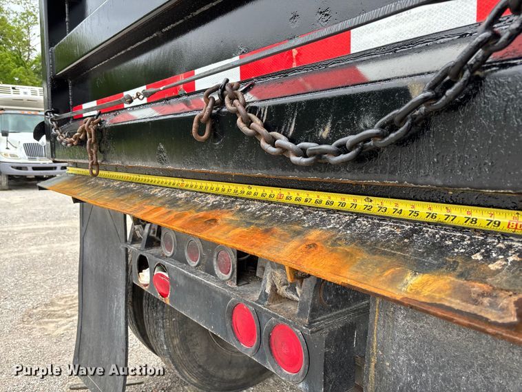 image for item FC5710 1996 Wheeler end dump pup trailer