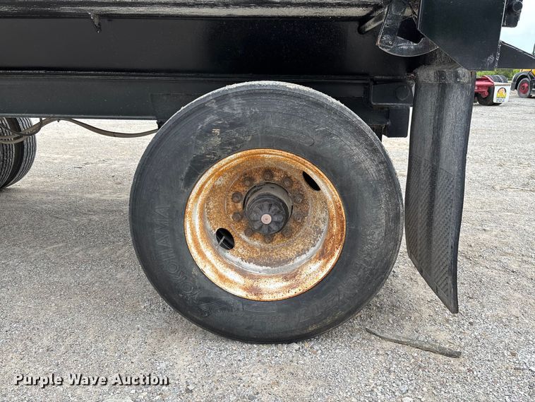 image for item FC5710 1996 Wheeler end dump pup trailer