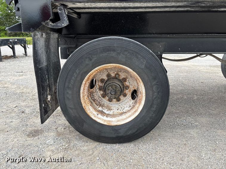 image for item FC5710 1996 Wheeler end dump pup trailer