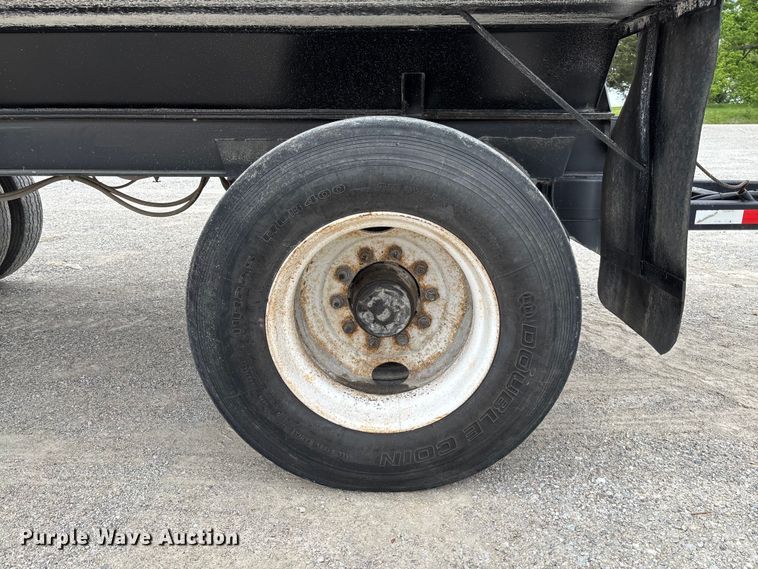 image for item FC5710 1996 Wheeler end dump pup trailer