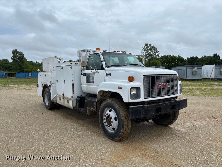 image for item FC5929 1998 GMC C7 utility / service truck