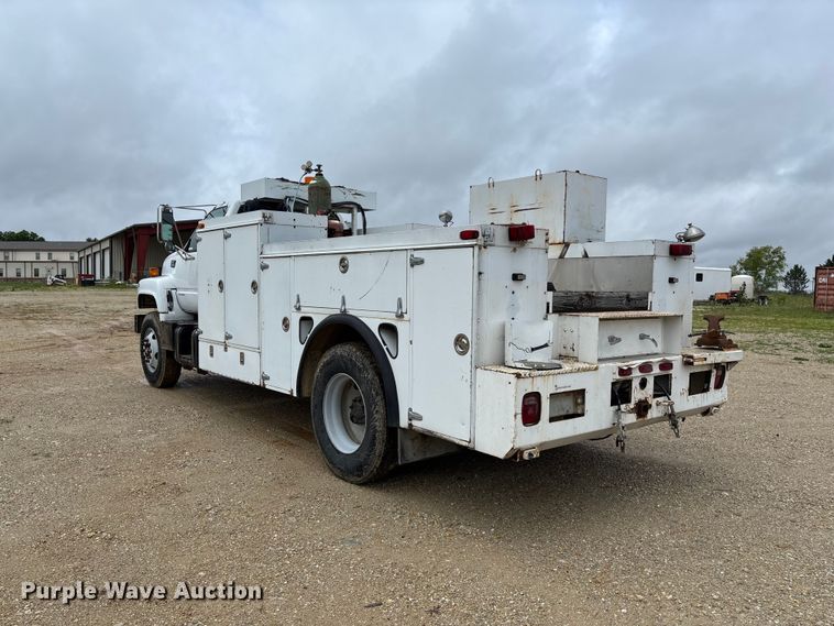image for item FC5929 1998 GMC C7 utility / service truck