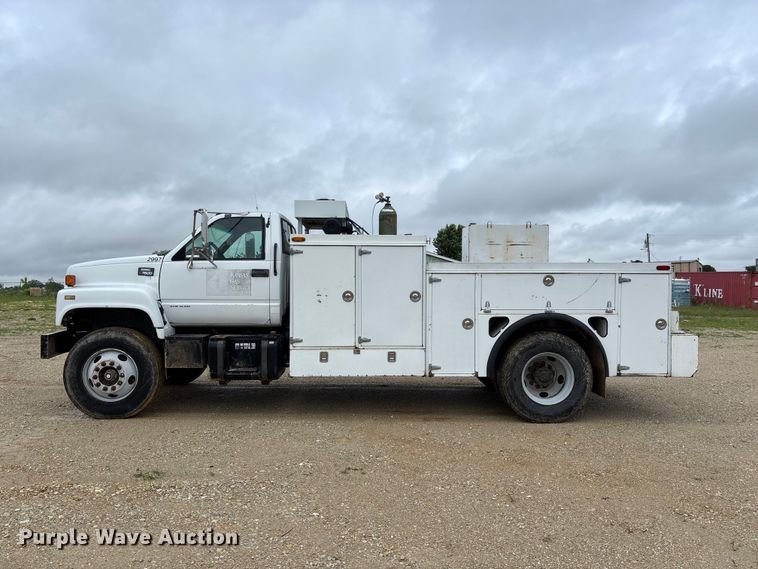 image for item FC5929 1998 GMC C7 utility / service truck
