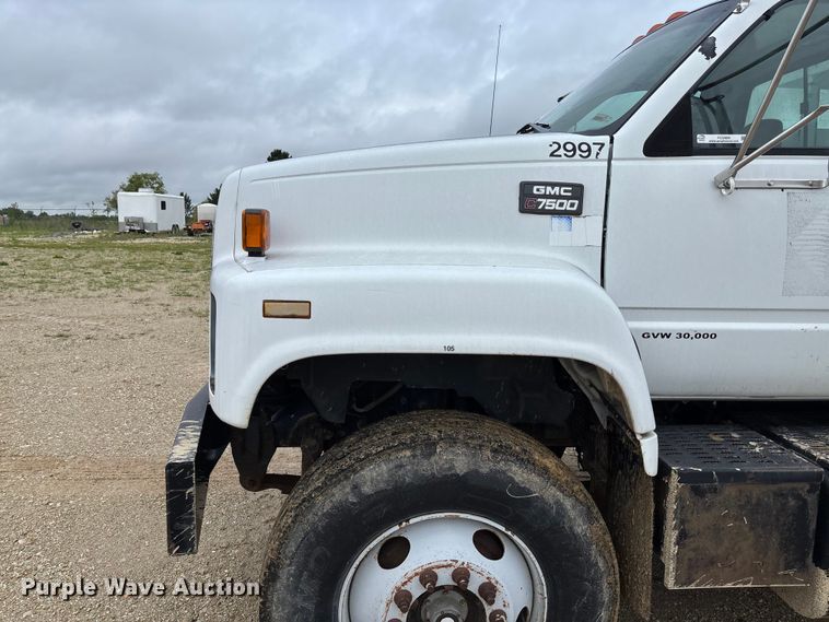 image for item FC5929 1998 GMC C7 utility / service truck