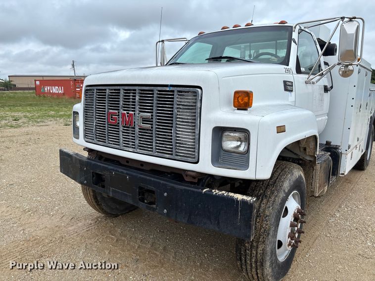 image for item FC5929 1998 GMC C7 utility / service truck