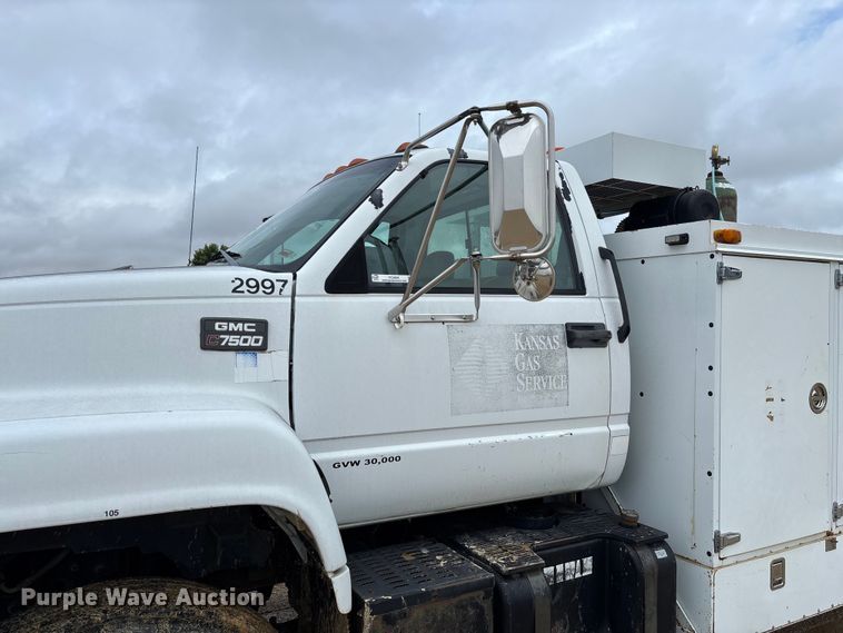 image for item FC5929 1998 GMC C7 utility / service truck