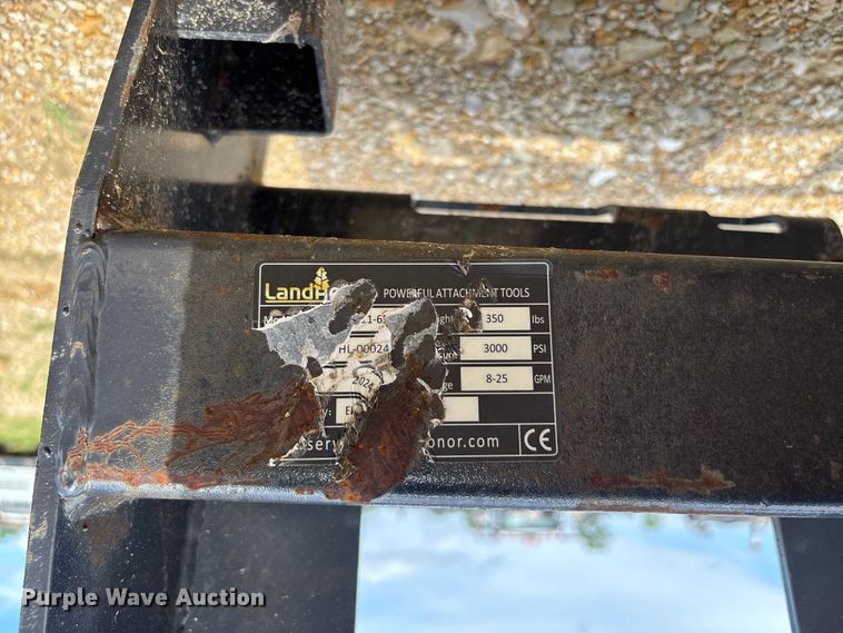image for item FC5943 2024 LandHonor skid steer concrete mixer