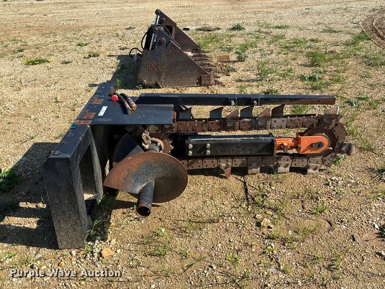 image for item FC5950 Mower King ECSSCT72 skid steer trencher
