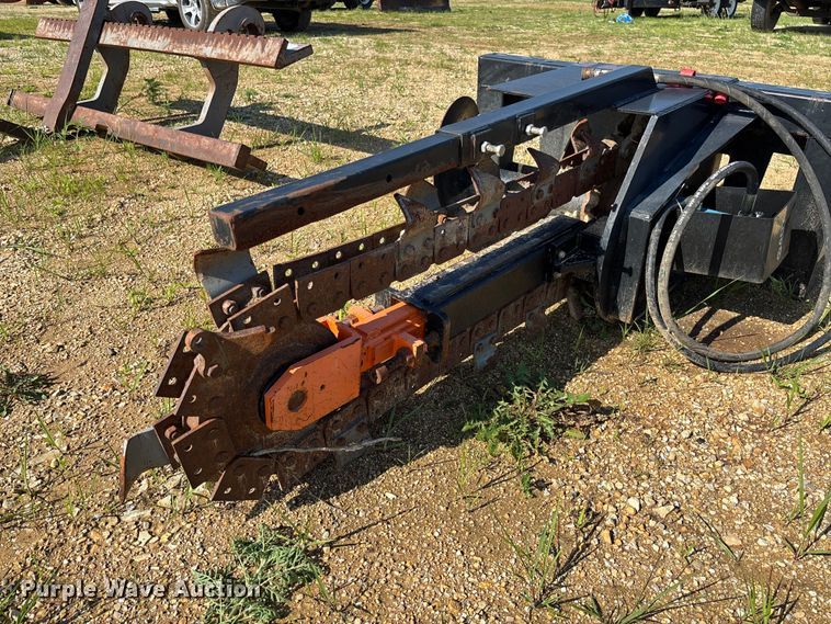 image for item FC5950 Mower King ECSSCT72 skid steer trencher