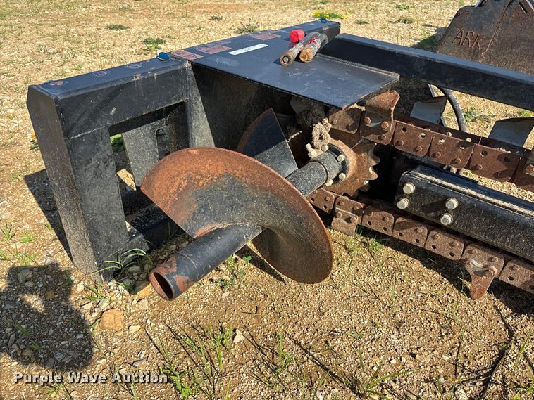 image for item FC5950 Mower King ECSSCT72 skid steer trencher