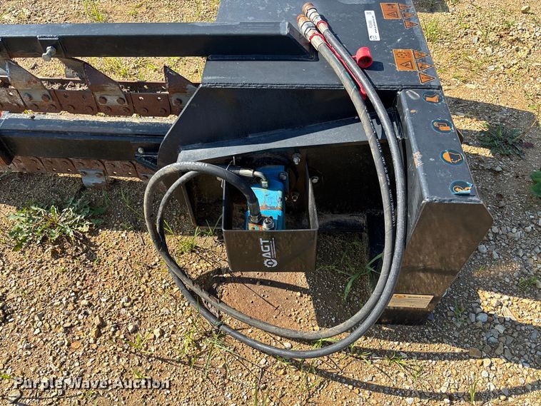 image for item FC5950 Mower King ECSSCT72 skid steer trencher