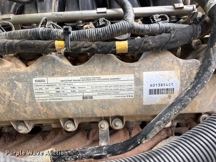 image for item FG0464 2015 Ford F650 Super Duty dump truck