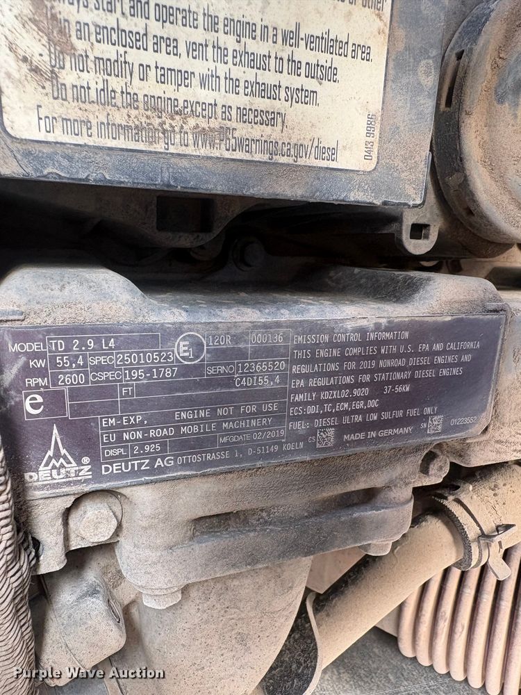 image for item FI0228 2019 Ditch Witch JT20 directional boring unit