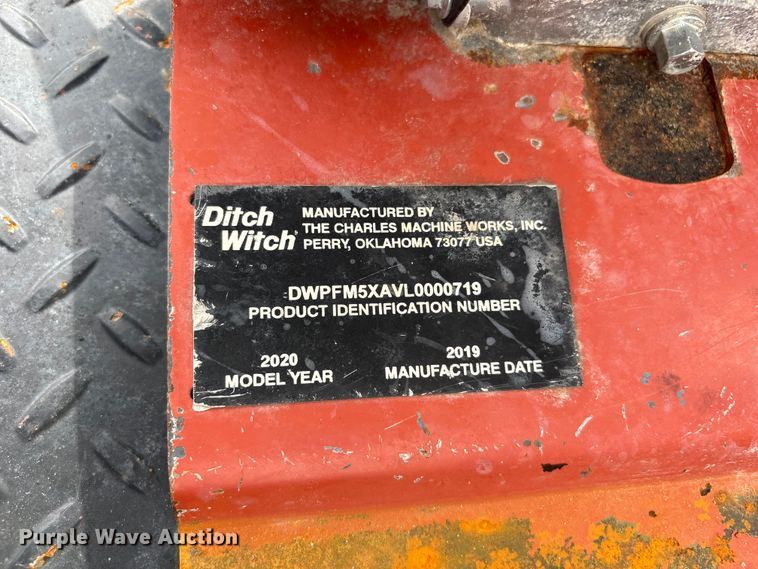 image for item FI0229 2020 Ditch Witch FM5X mud mixer