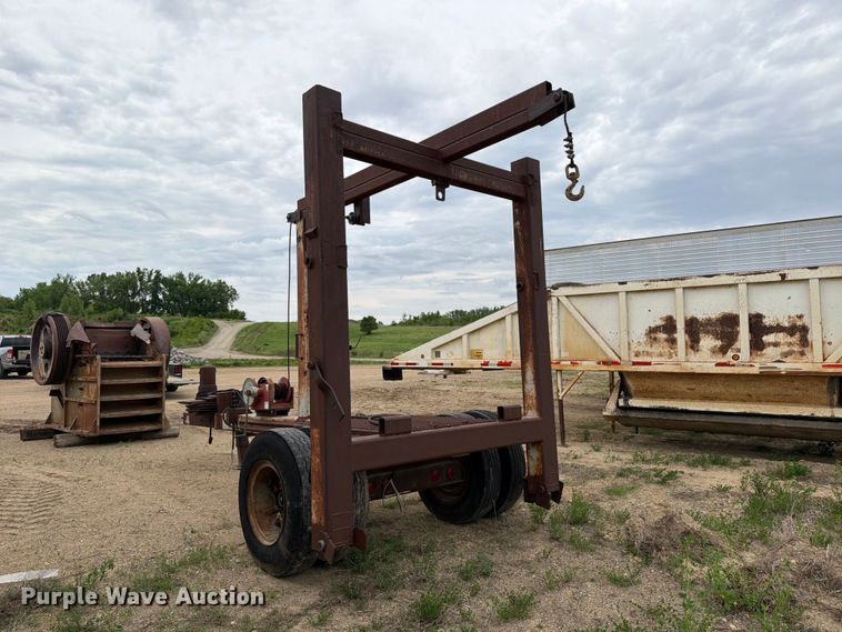 image for item FK0238 Shop Built winch trailer